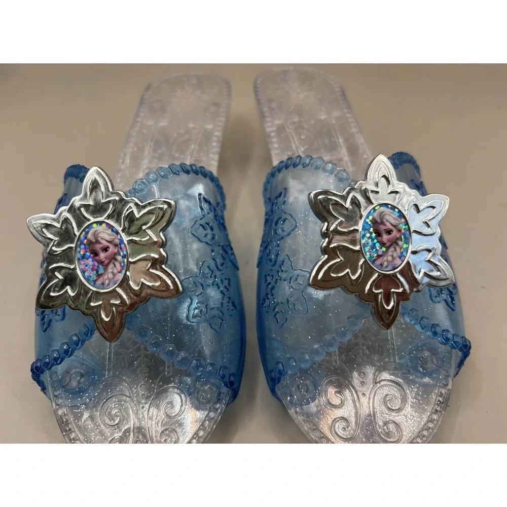 Disney Frozen Elsa Dress-Up Tiara and Shoes 3-6 years Blue Costume Halloween